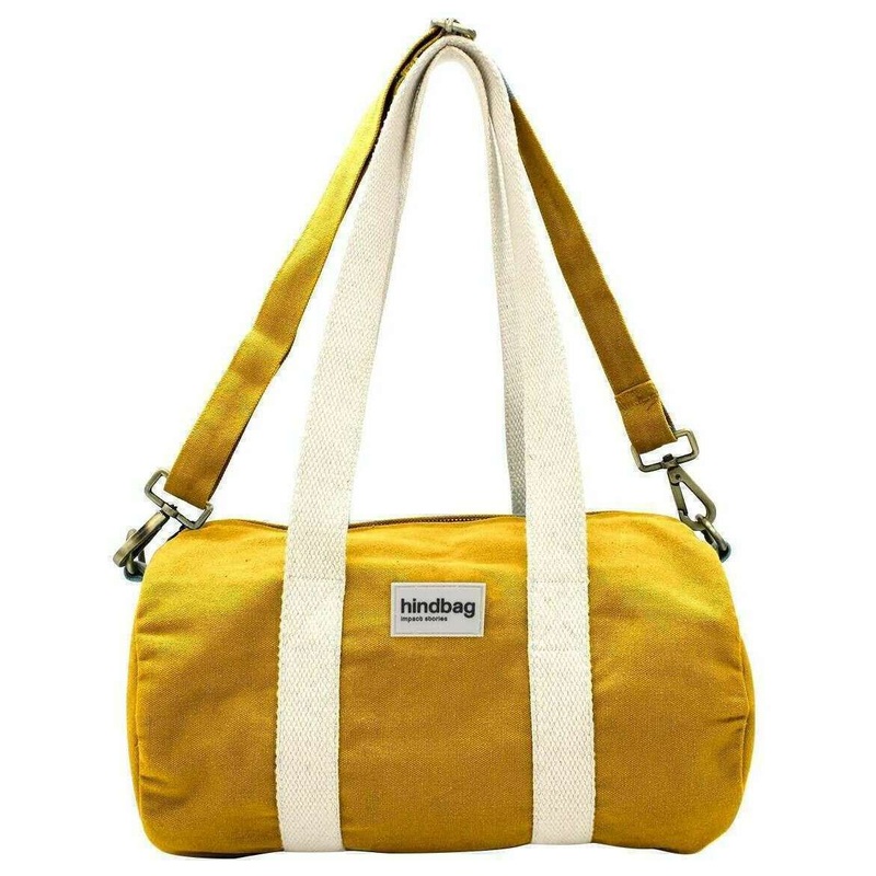 Hindbag Mini Simon Small Duffle Bag - Saffron Yellow