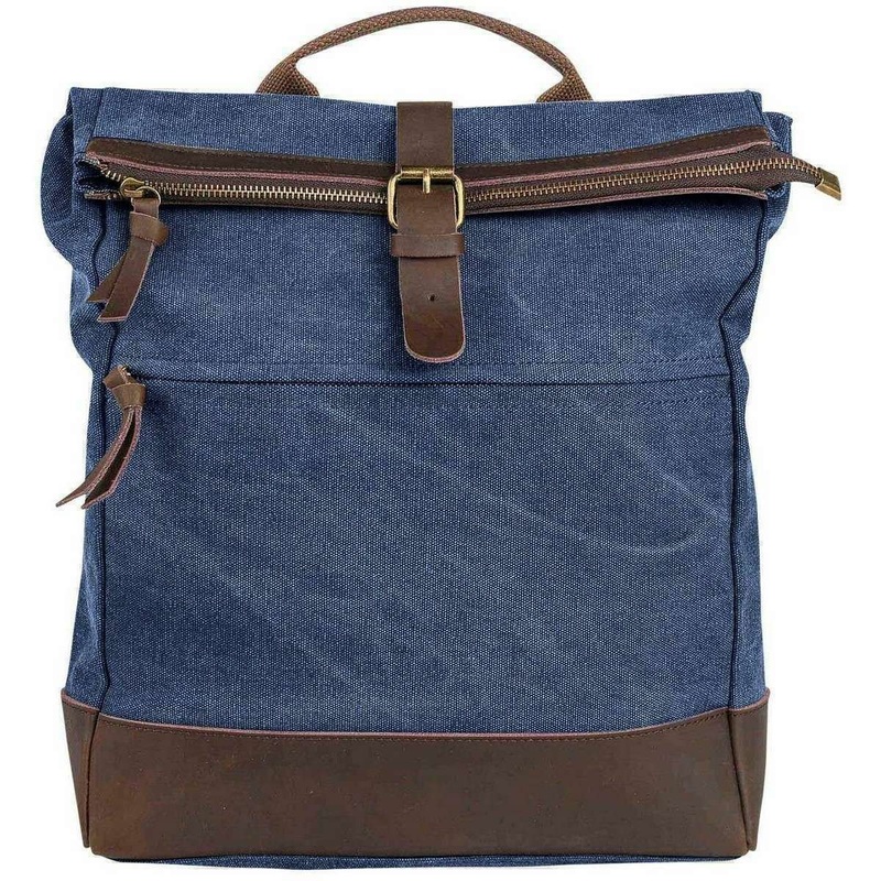 ZEDE Military School Backpack - Bleu Jeans