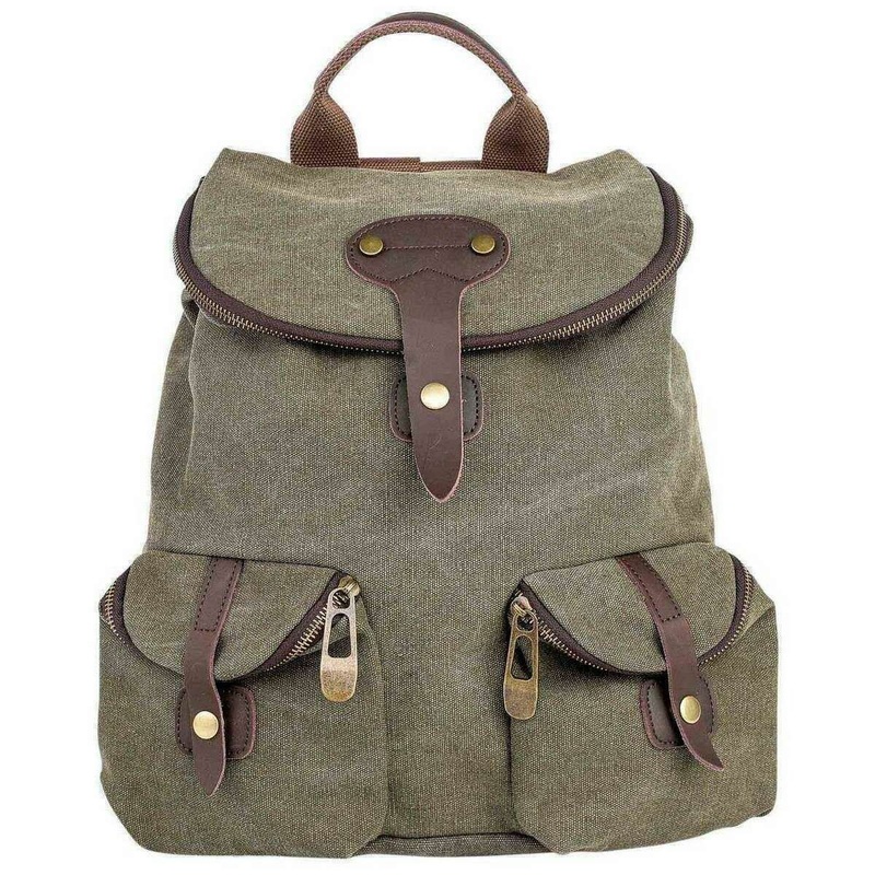 ZEDE Saint Paul Backpack - Olive Green