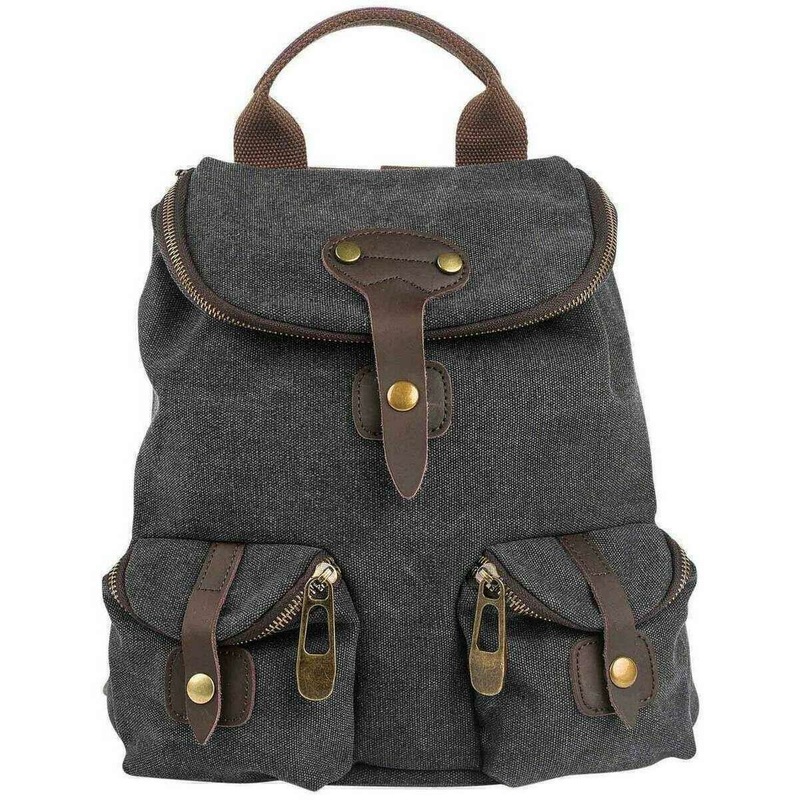 ZEDE Saint Paul Small Backpack - Noir Black