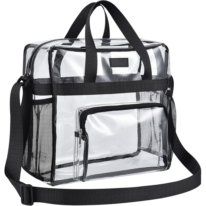 Bagenius Clear Bag Stadium Approved 12612 Clear Bag for Stadium Events Sports Concert Festival Work