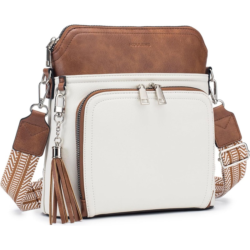 Crossbody Purse for Women Tassel Soft Leather Shoulder Handbags