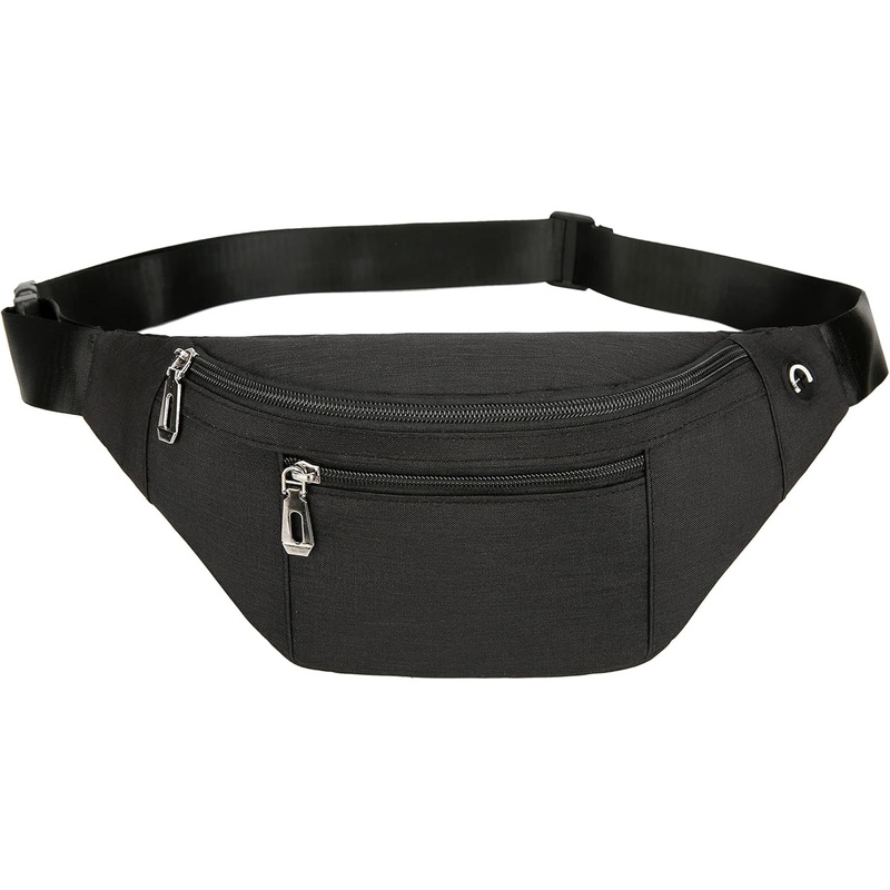Fanny Pack for Men & Women, Fashion Waterproof Waist Packs with Adjustable Belt, Casual Bag Bum Bags for Travel Sports Running.