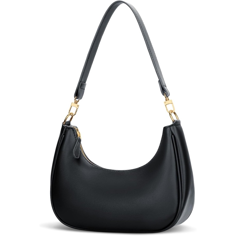 KKXIU Shoulder Bag for Women Small Purse Cute Clutch Hobo Handbag Trendy Crescent Bag