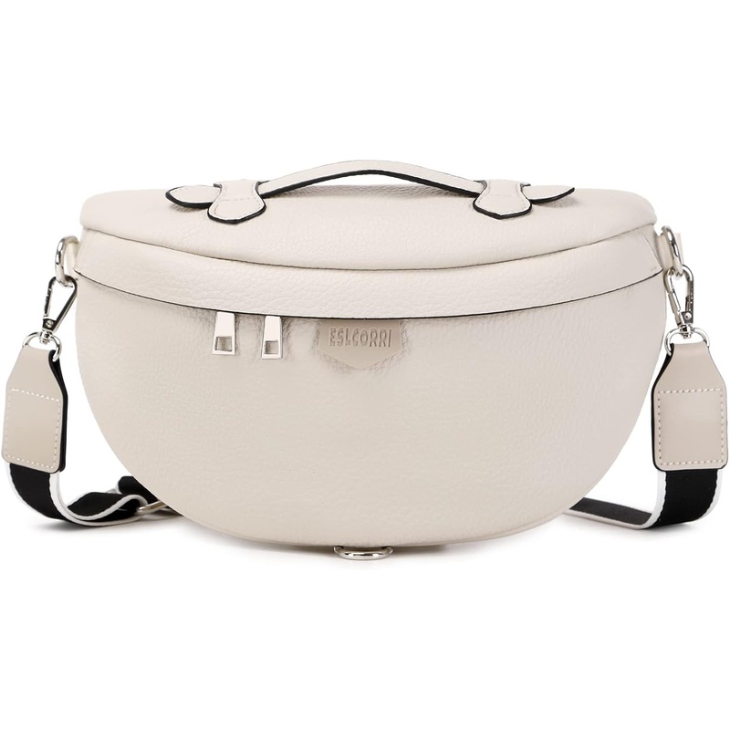 Leather Crossbody Bags for Women Fashion Sling Shoulder Bag Chest Bag