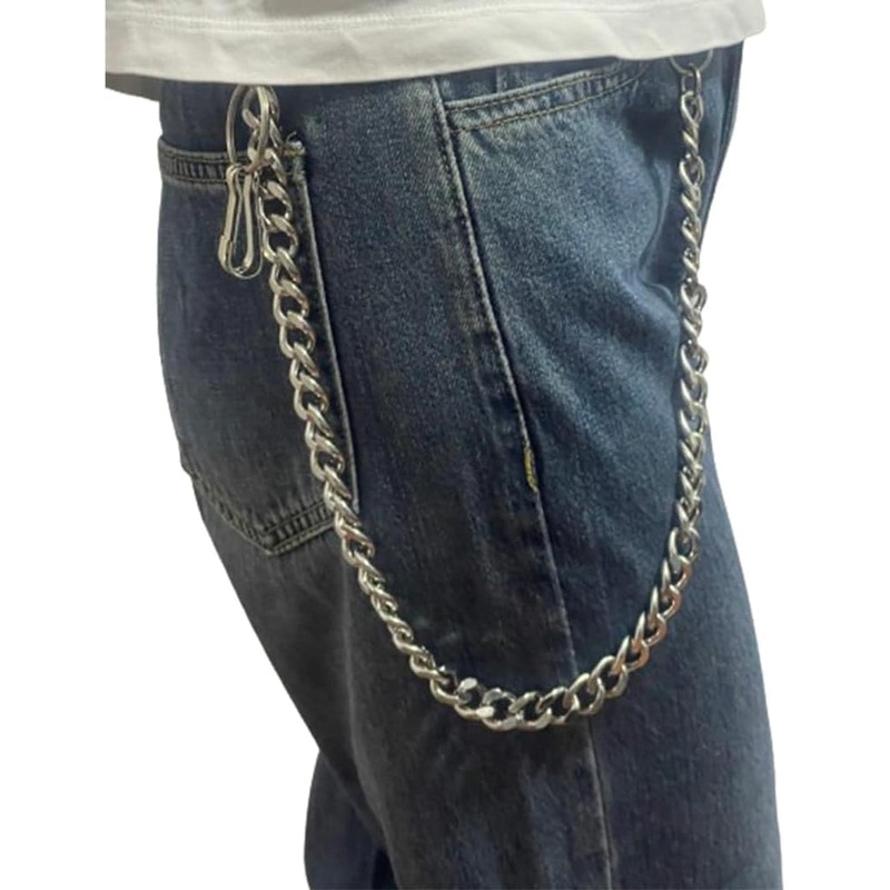 PINKPIN Wallet Chain Pants Chain Belt Chain Hip Hop Punk Jeans Chain Goth Accessories for Women Men Clothing Accessories