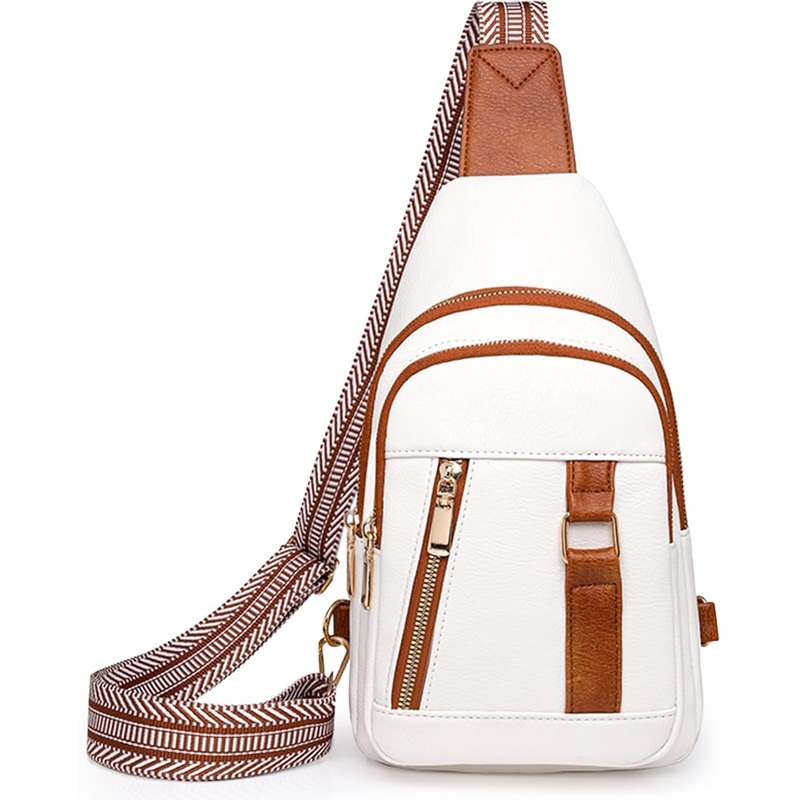 Travel Crossbody Bags for Women Small Sling Bag Leather Fanny Packs