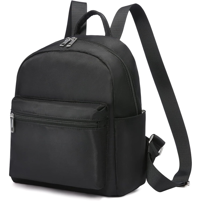Mini nylon Backpack for Women Multiple pockets Waterproof Backpack