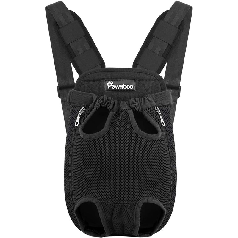 Pet Backpack with Adjustable Straps and Quick Release Buckles for Pet Up to 17 lbs