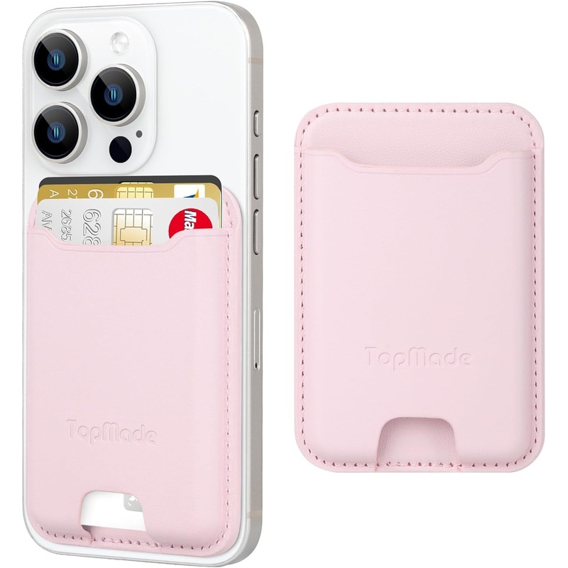 Phone Card Holder Premium Leather Phone Wallet