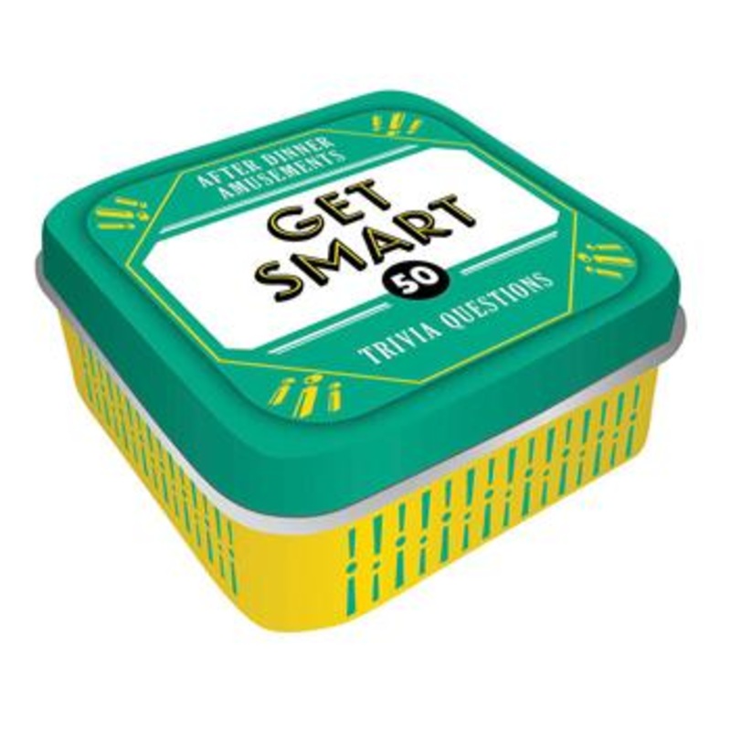 Chronicle Books After Dinner Amusements Get Smart Game