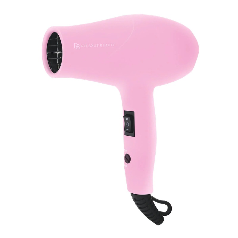 Dual Voltage Travel Pro Hair Styling Duo, Hair Dryer & Flat Iron -  Pink