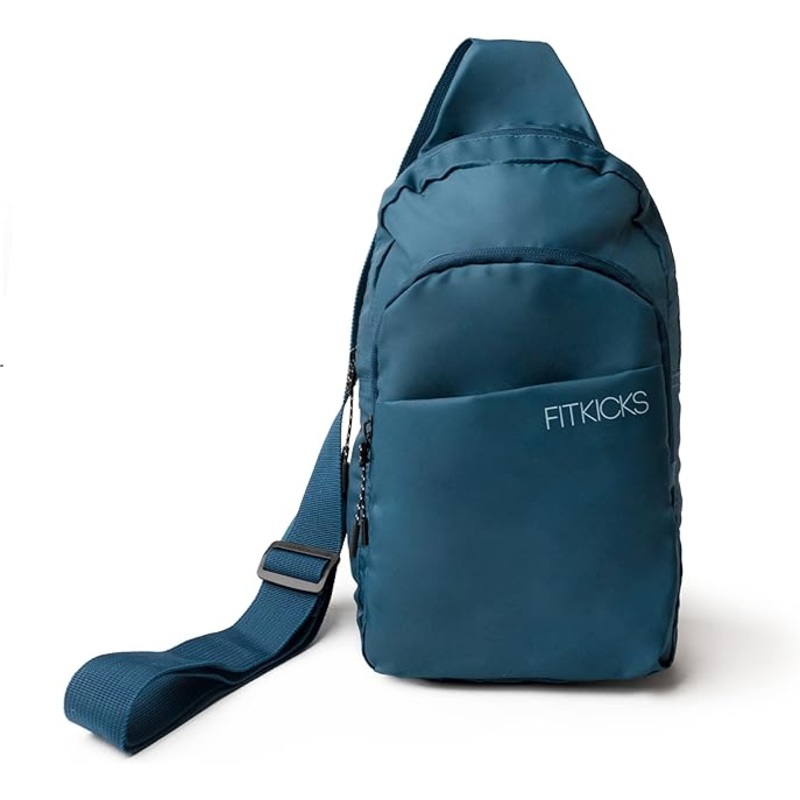 Fitkicks Hideaway Packable Sling - Blue