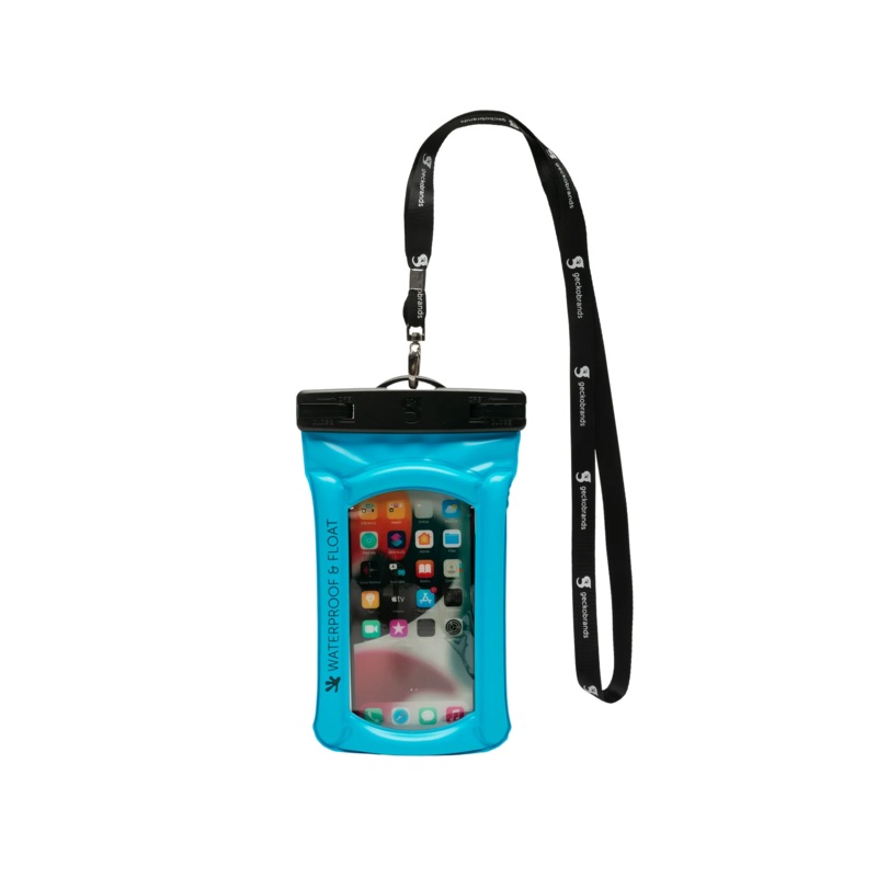 Geckobrands Float Phone Dry Bag - Neon Blue