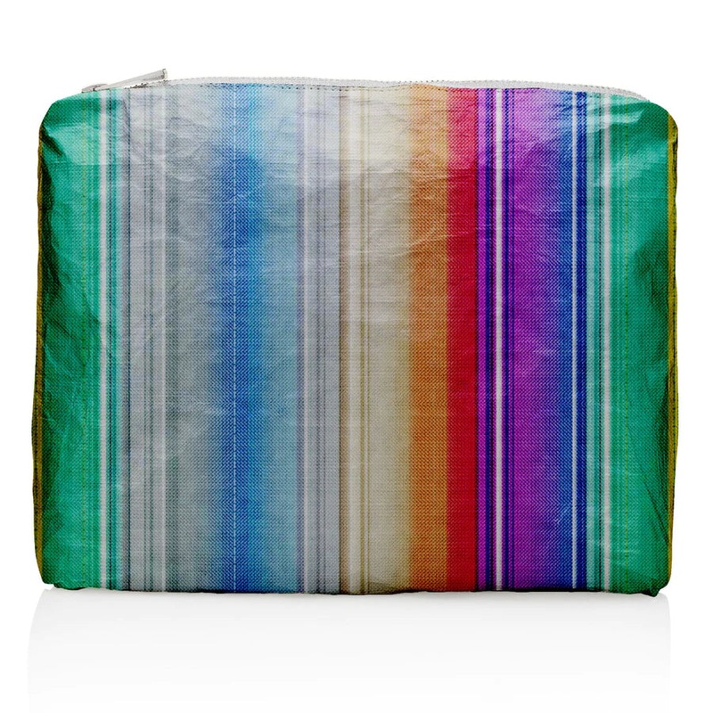 HI Love Medium Zipper Pack -  Mercado Multi Stripes