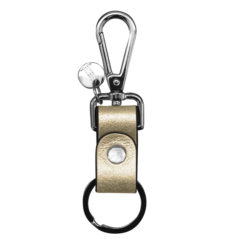 ILI New York Valet Key Ring - Light Gold
