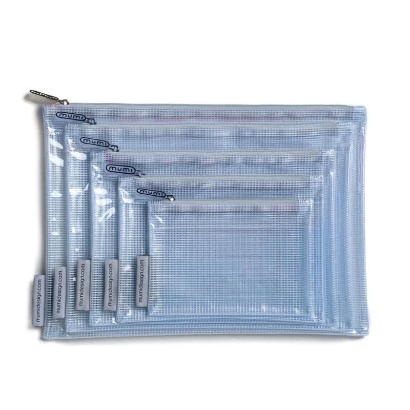 Mumi Organizing Pouches Set of 5 - Gray