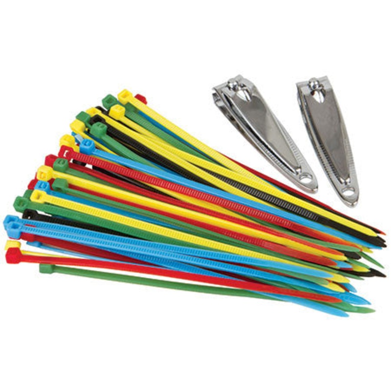 Travelon Secure-A-Bag Cable Ties - Multi Color