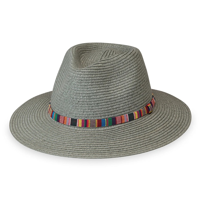 Wallaroo Hat Company Womens Sedona Fedora  UPF 50+- Sage
