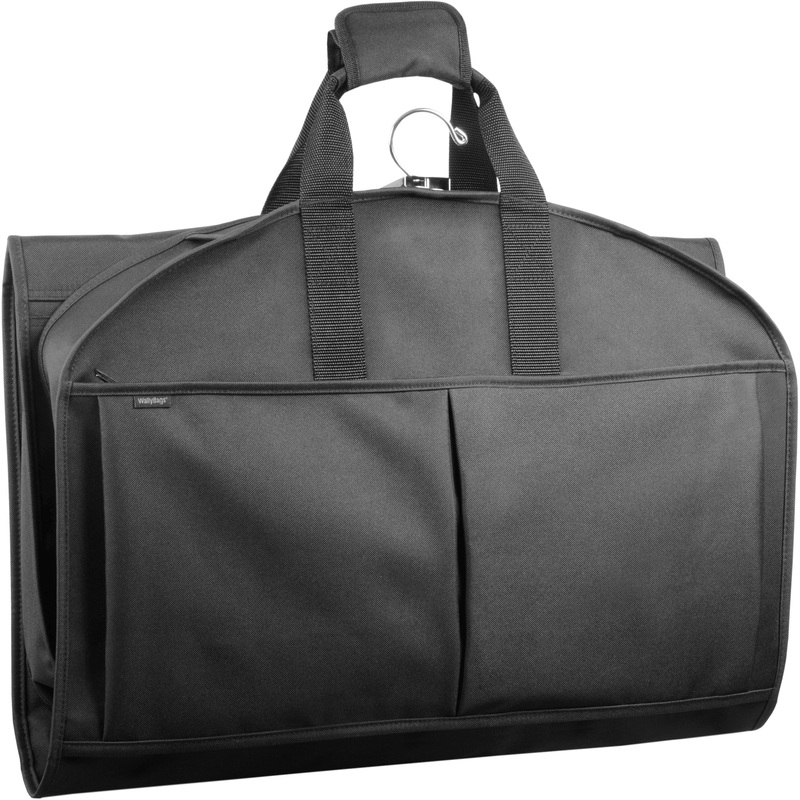 Wally Bags 48" Trifold Garment Bag - Black