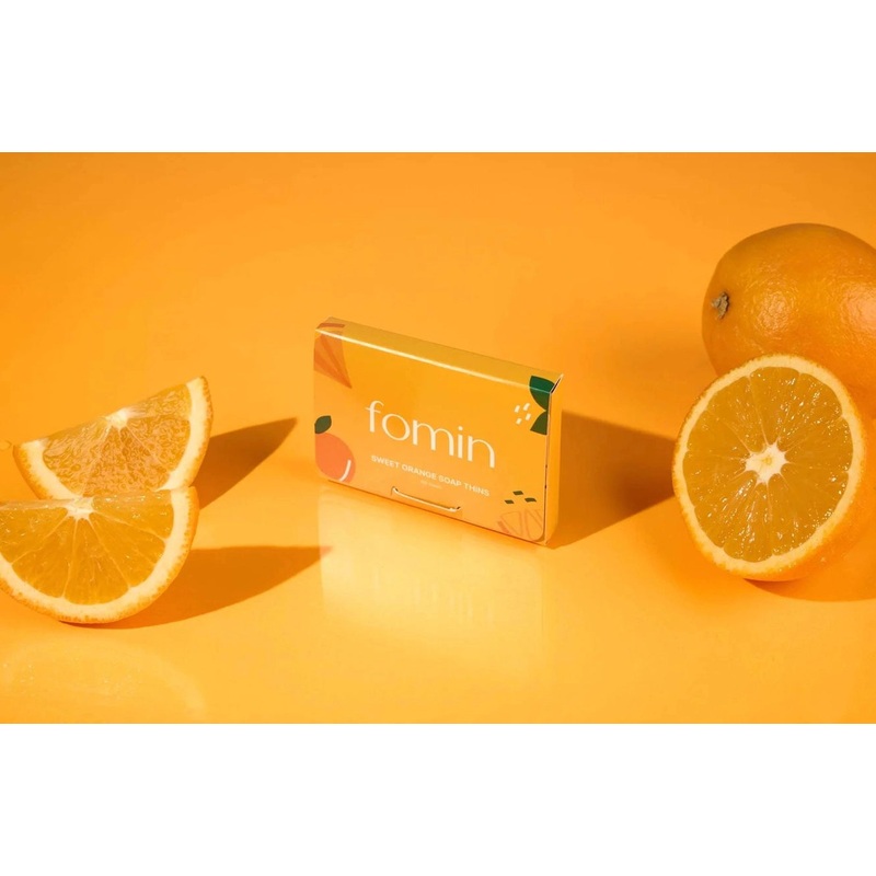 Fomin Hand Soap Sheets for Travel - Orange