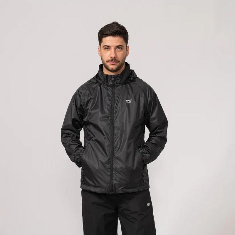 Mac In a Sac Origin 2 Packable Waterproof Jacket MD - Black