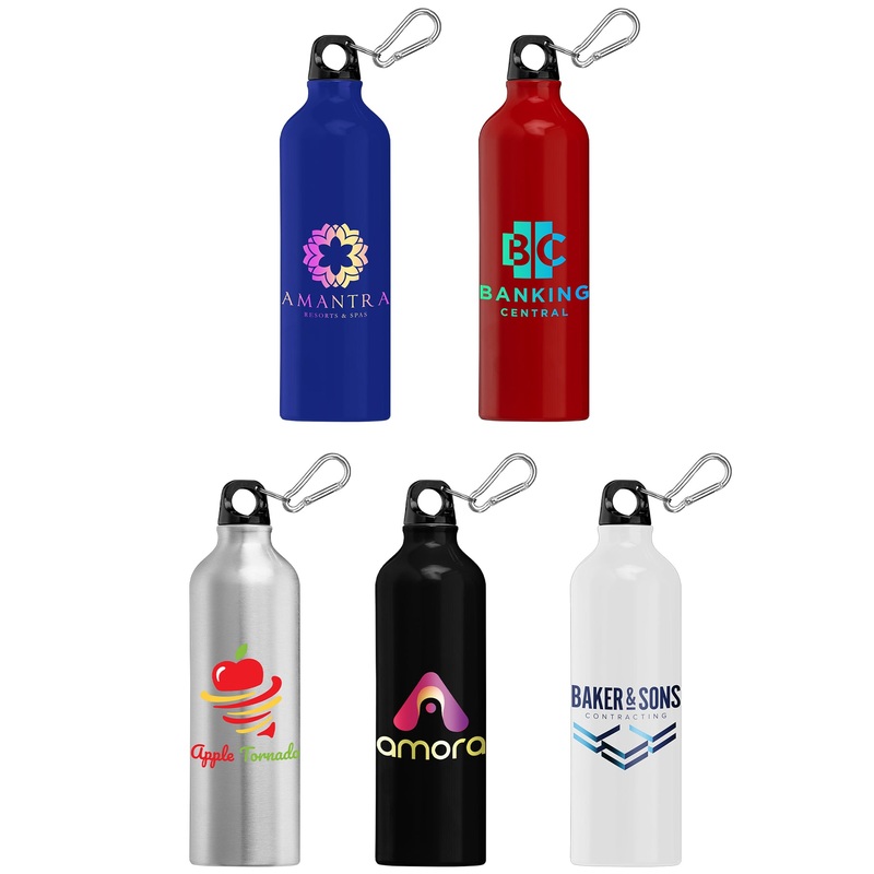 Portland Plus - 26 oz. Aluminum Water Bottle  750 ml - ColorJet