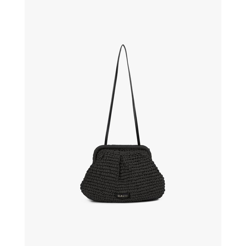 Day City Straw Clutch