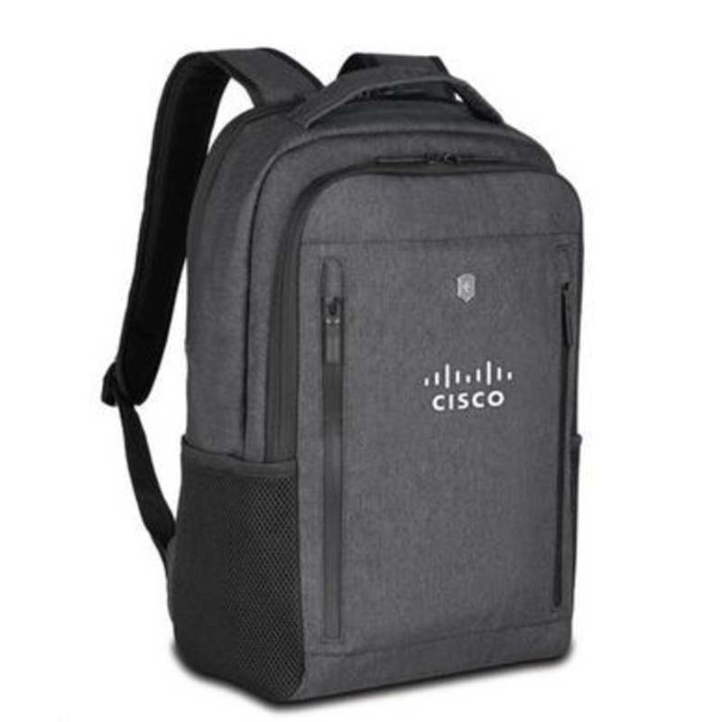 Journey Crossing 16" Grey Laptop Backpack