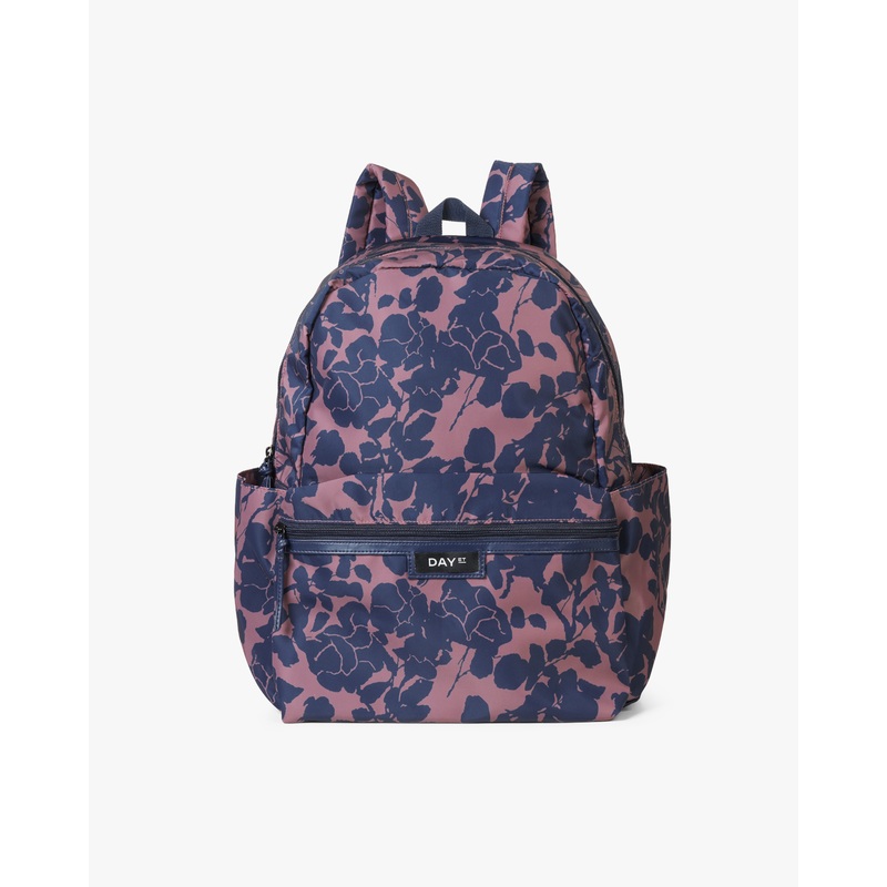 Large Rose Print Backpack