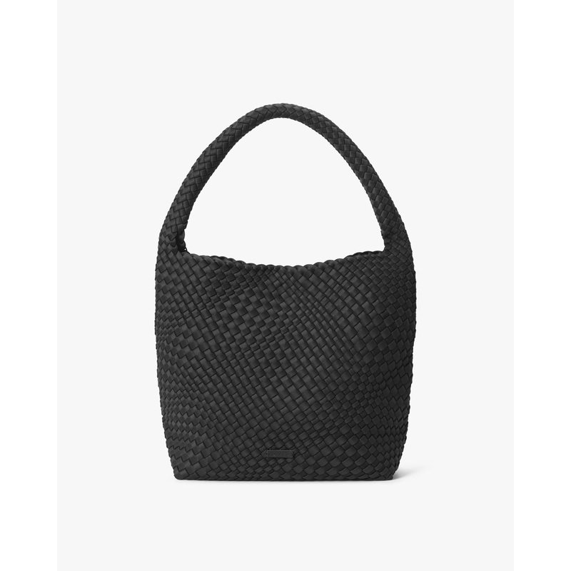 Medium Hand-Braided Neoprene Shoulder Bag