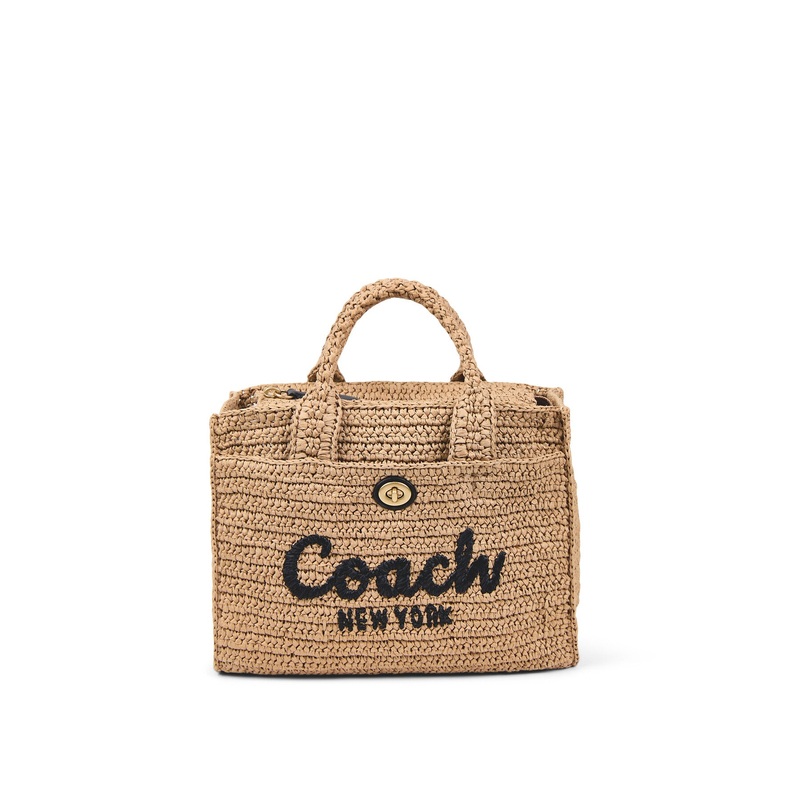 Straw Cargo Tote 26