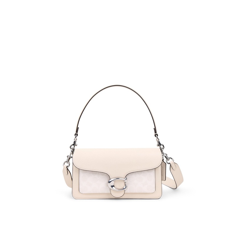 Tabby Shoulder Bag 26 Coated Canvas Signature