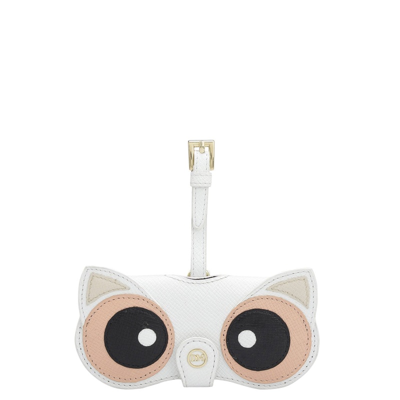 Franzy Leather Spectacle Case - Snow