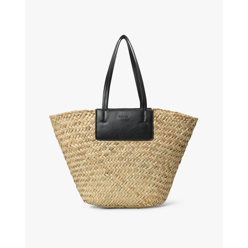 Large Braided Straw Basket