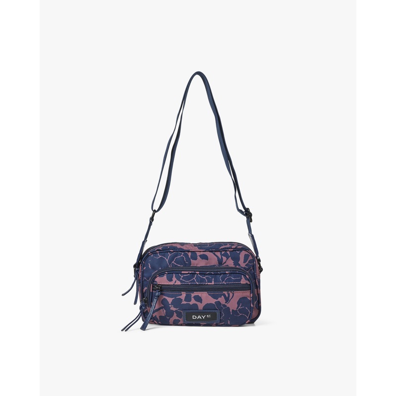 Small Rose Print Crossbody Shoulder Bag