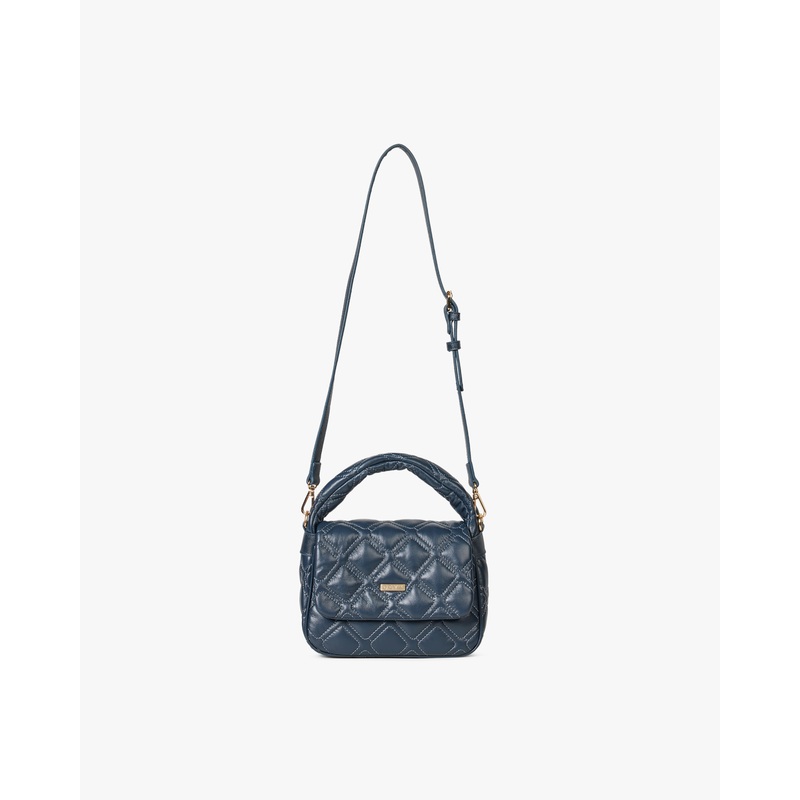 Small Savvy Faux Leather Crossbody Bag