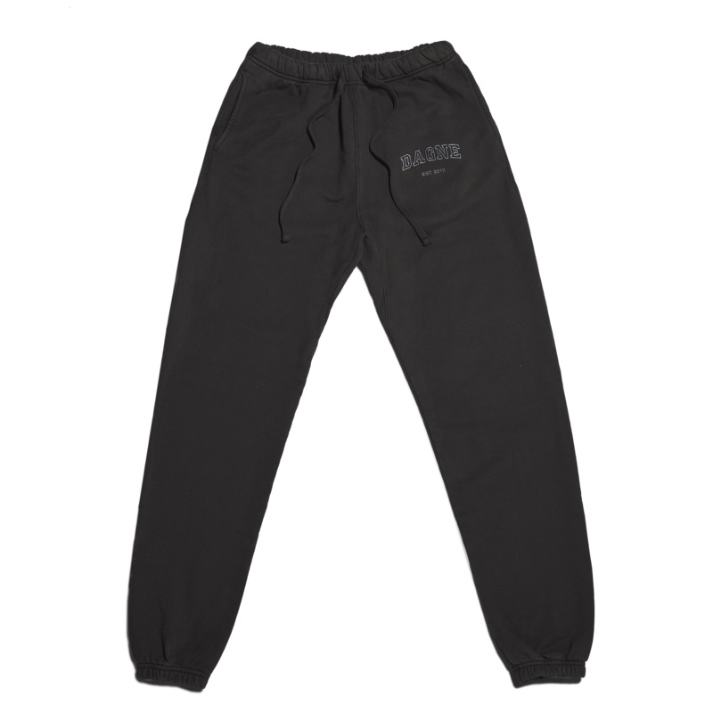 Varsity Logo Sweatpants in Onyx, 3X