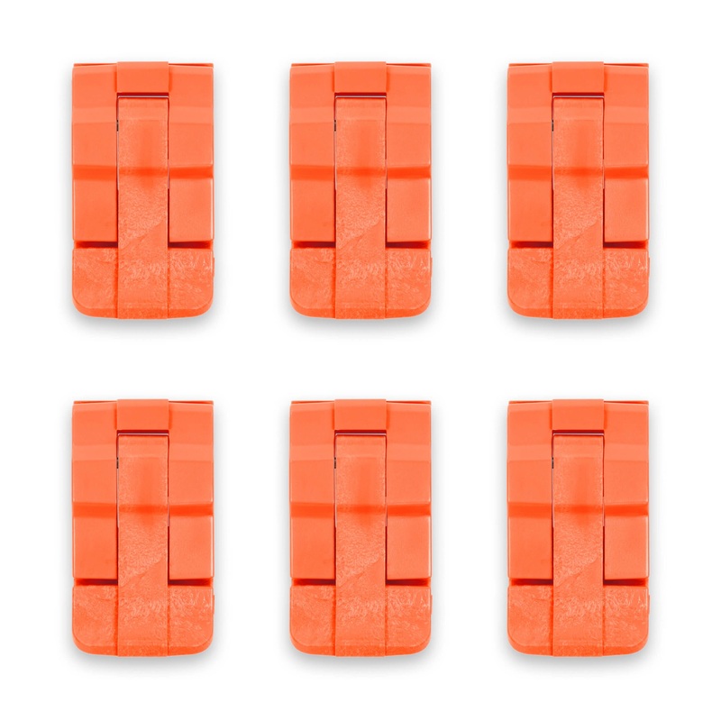 Pelican 0370 Replacement Latches Set - Orange