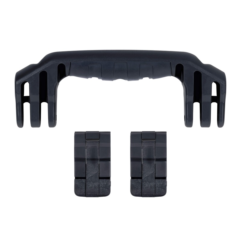 Pelican 1450 Replacement Handle & Latches, Black (Set of 1 Handle, 2 Standard Latches)