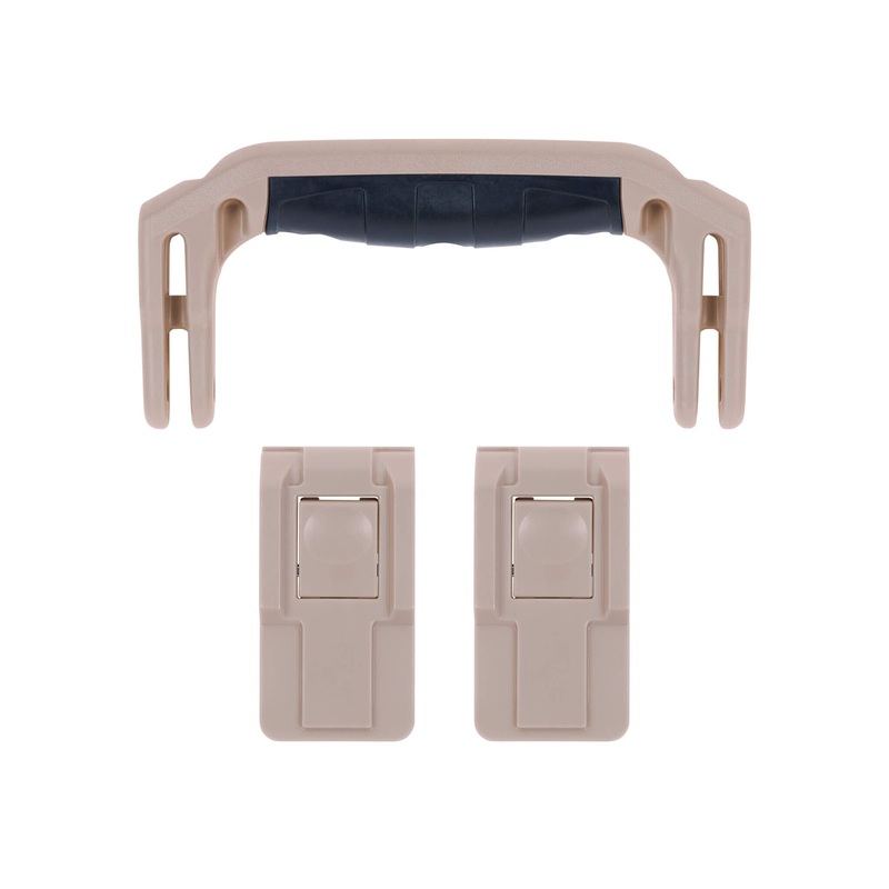 Pelican 1485 Air Replacement Handle & Latches, Desert Tan (Set of 1 Handle, 2 Latches)