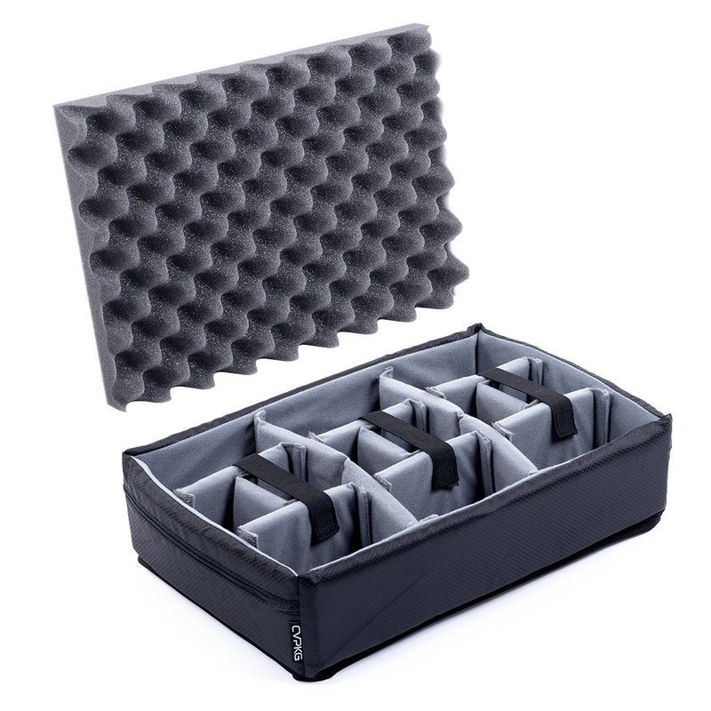 Pelican 1500 Microfiber Padded Dividers, Gray