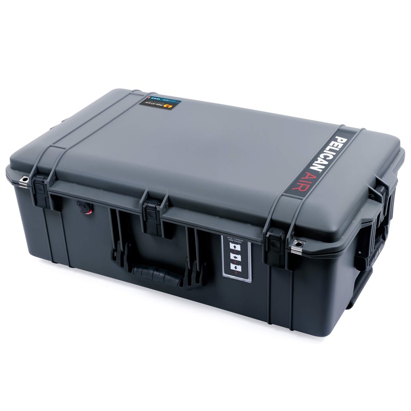 Pelican 1595 Air Case, Charcoal with Black Handles & Latches