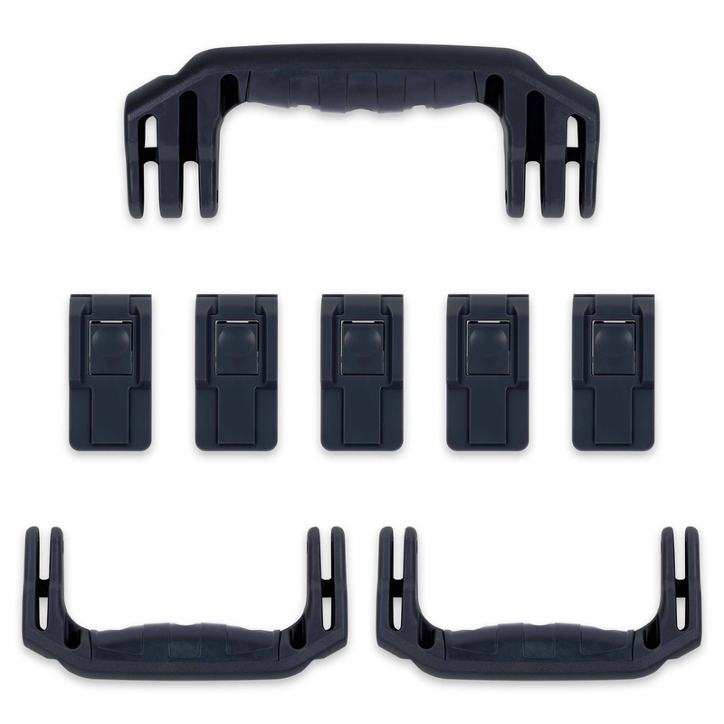Pelican 1595 Air Replacement Handles & Latches Set - Black
