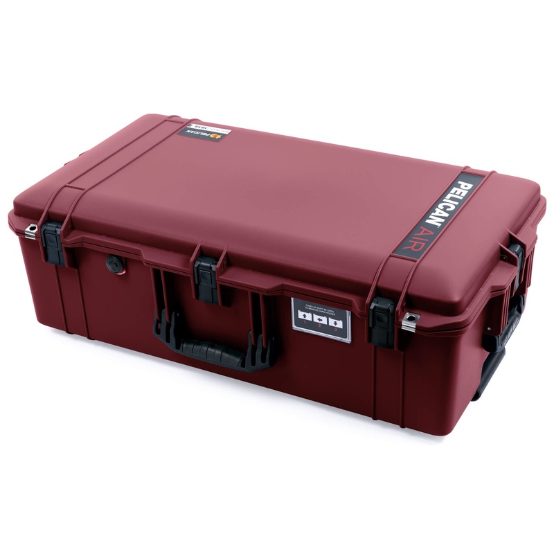 Pelican 1615 Air Case, Oxblood with Black Handles & Latches