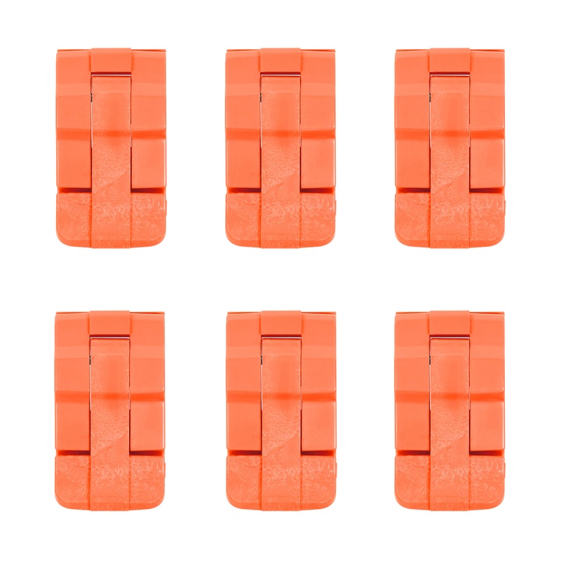 Pelican 1640 Replacement Latches, Orange (Set of 6)