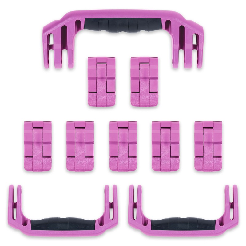 Pelican 1650 Replacement Handles & Latches Set - Magenta