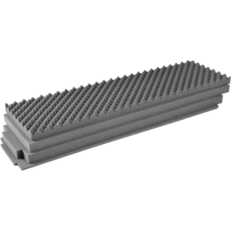 Pelican iM3300 foam set - 4 Piece replacement foam set. 3 solid & 1 convoluted lid foam.