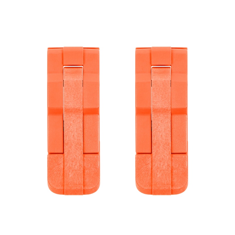 Pelican Replacement Latches, Small, Orange, Double-Throw (Set of 2)