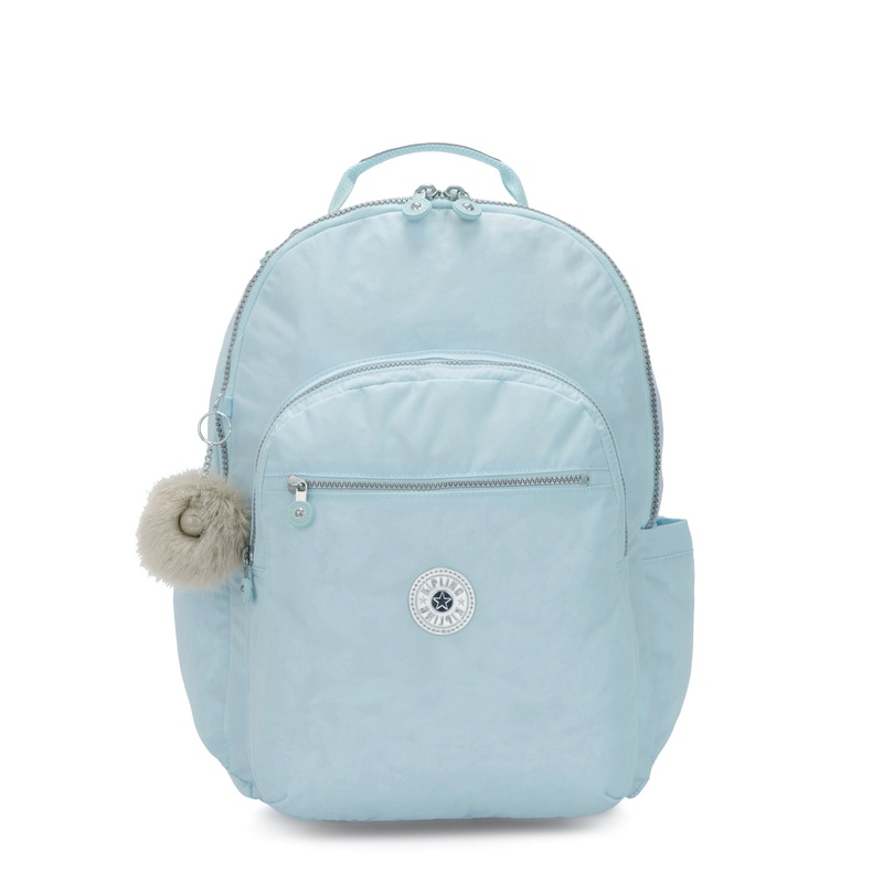 Kipling Seoul Extra Large 17" Laptop Backpack - Bridal Blue